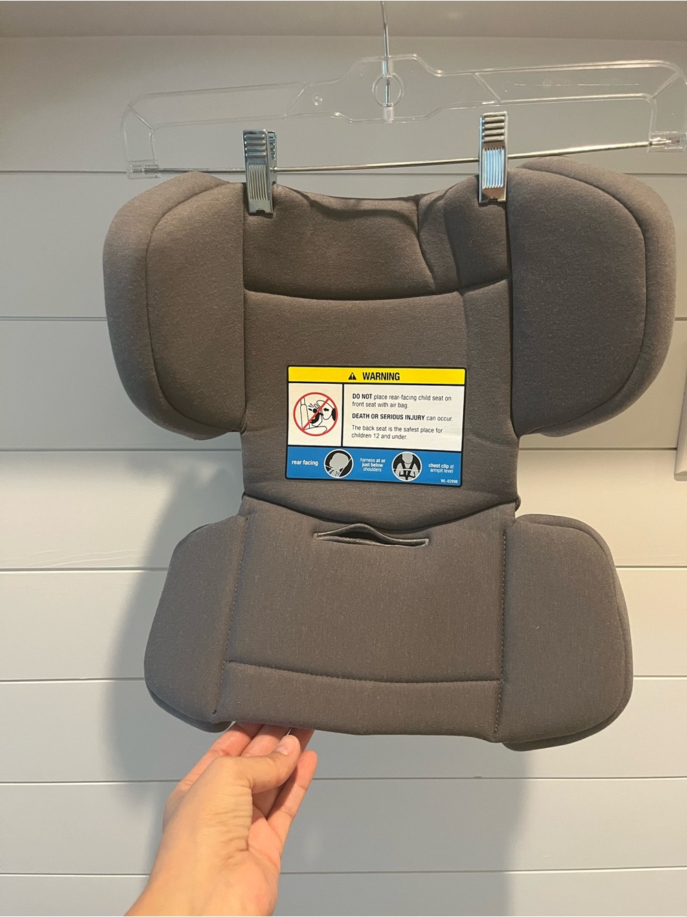 Nuna RAVA Convertible Car Seat Infant Insert - Granite Gray